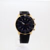 Bulova Yellow Tone Blue Dial Watch