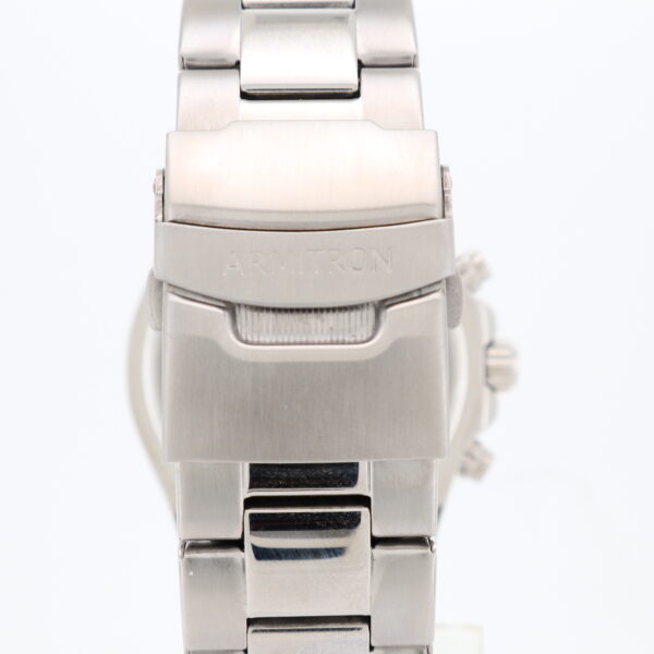 Armitron Stainless Steel Green Dial Watch