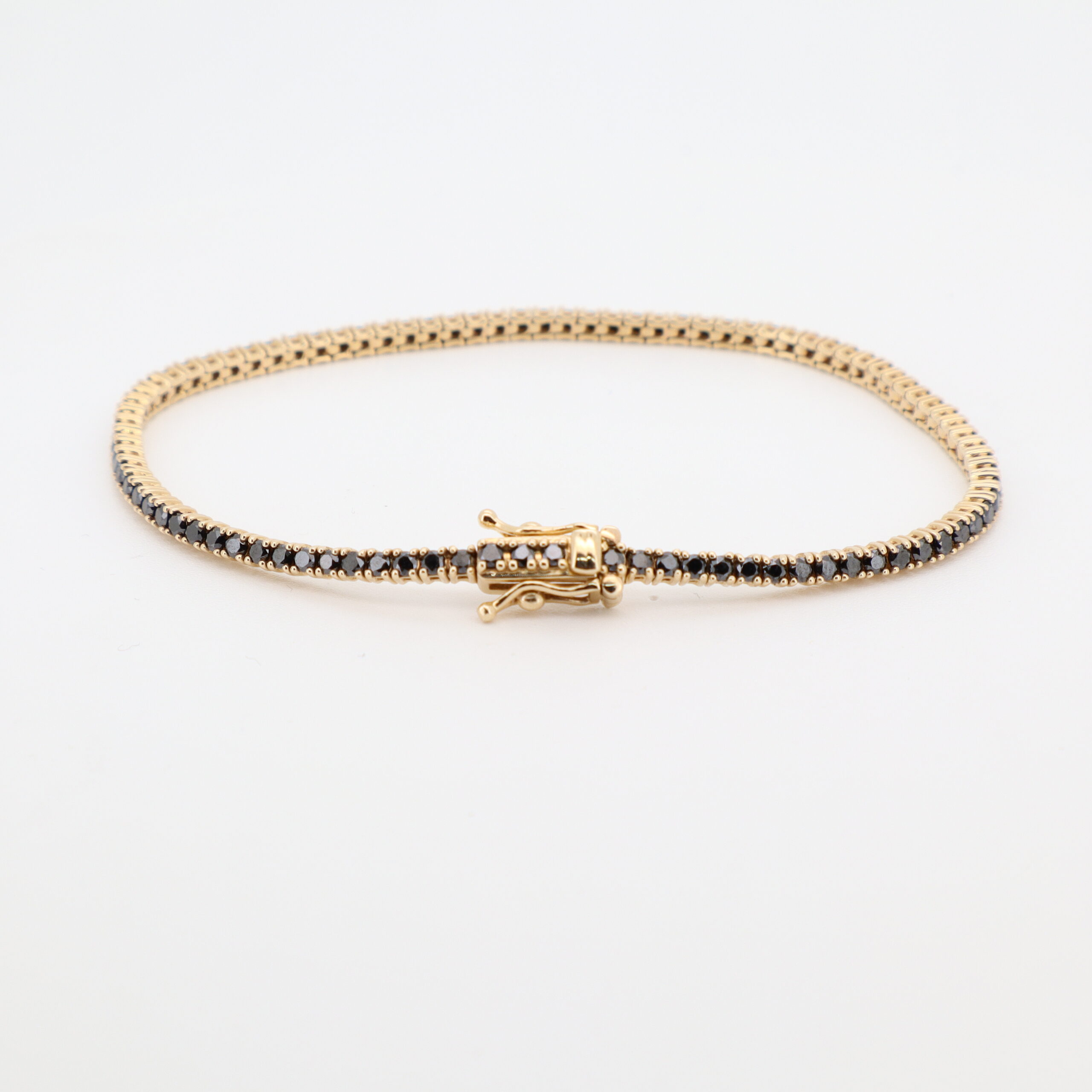 14K Two Tone Link Bracelet