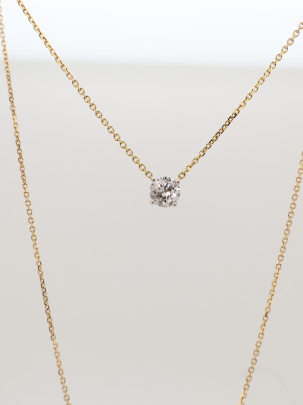 14KY Lab Diamond Necklace
